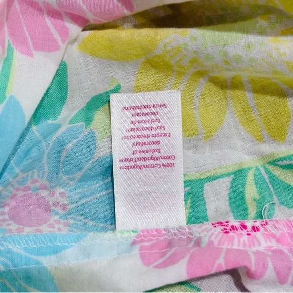 Lilly Pulitzer Floral Tunic Swim Coverup Tunic‎ Size S - Picture 6 of 7